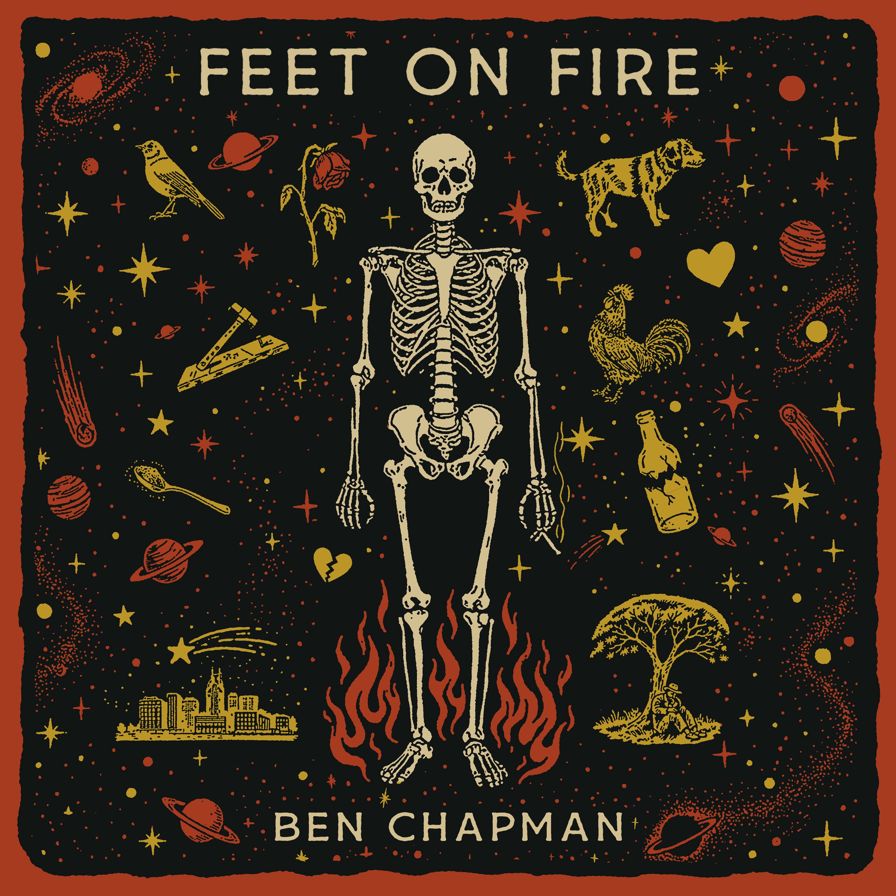 Feet On Fire Vinyl