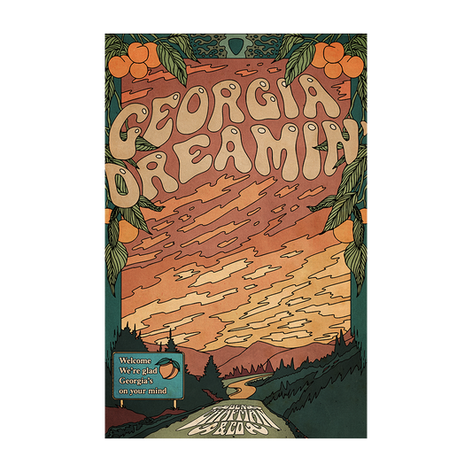 Georgia Dreamin' 11" x 17" Poster