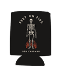 Feet On Fire Koozie