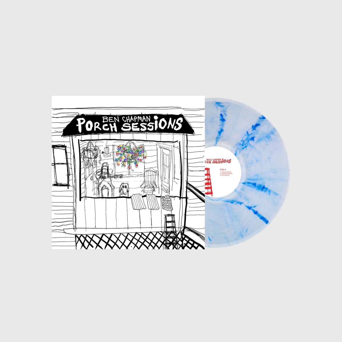 **PRE-ORDER** Porch Sessions Blue Swirl Vinyl SIGNED
