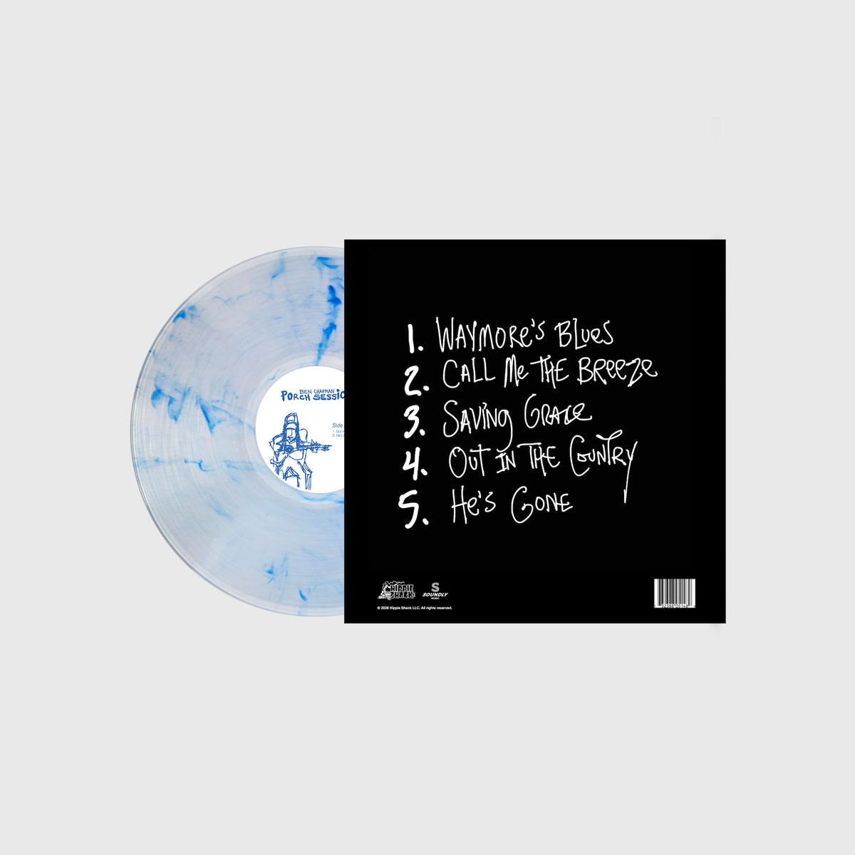 **PRE-ORDER** Porch Sessions Blue Swirl Vinyl SIGNED