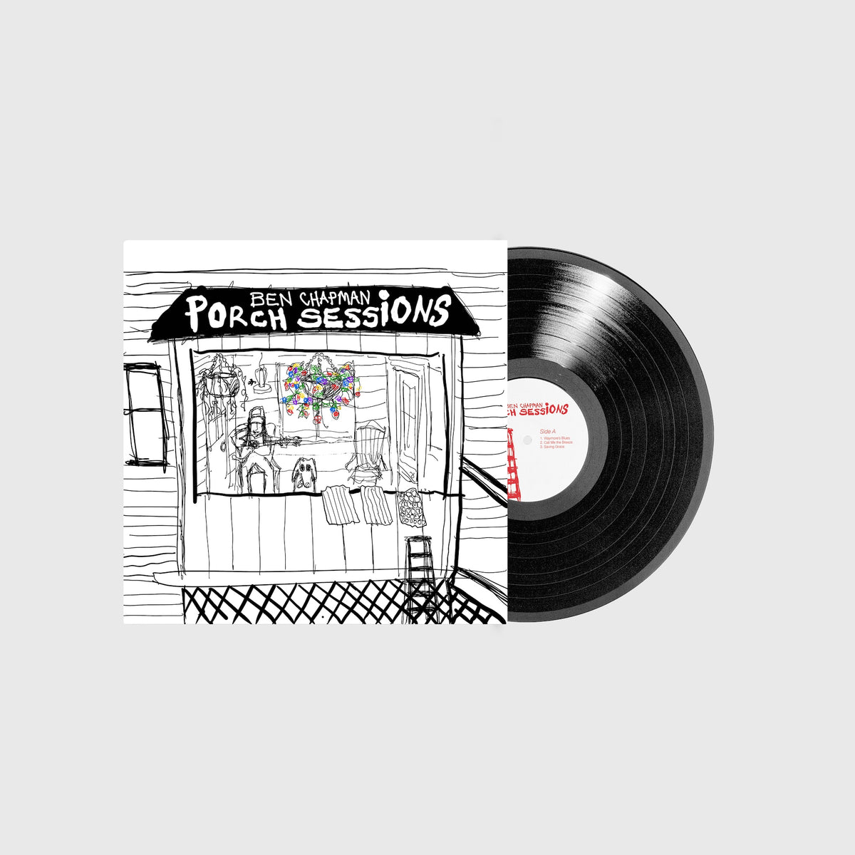**PRE-ORDER** Porch Sessions Standard Black Vinyl