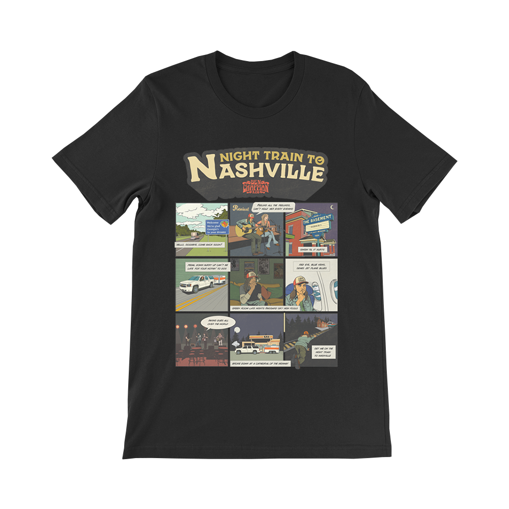 Night Train to Nashville Comic T-Shirt