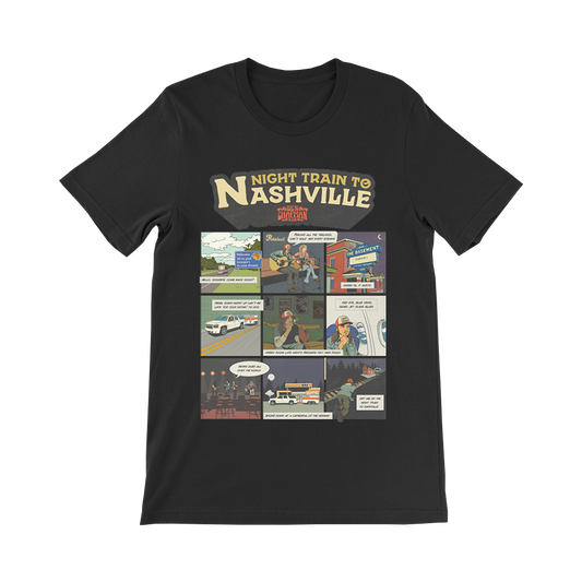 Night Train to Nashville Comic T-Shirt